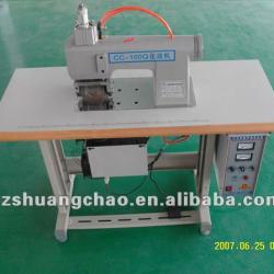 Ultrasonic lace making machine