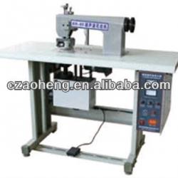 Ultrasonic lace sewing and cutting machine