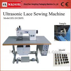 Ultrasonic Lace sewing machine for non spin cloth