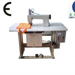 Ultrasonic lace sewing machine semi-automatic non-woven bag machine