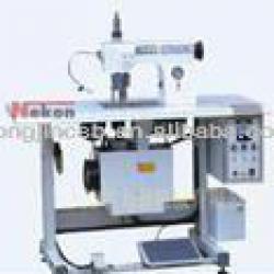 Ultrasonic lace sewing machine with sealing edge