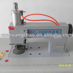 Ultrasonic leather lace making machine