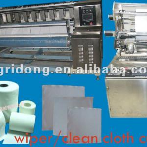 Ultrasonic wiper cutting machine