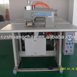 Ultrasound lace making machine