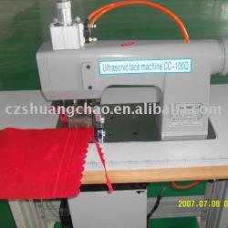 Ultrasound lace sewing machine