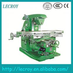 Universal horizontal metal processing milling machine