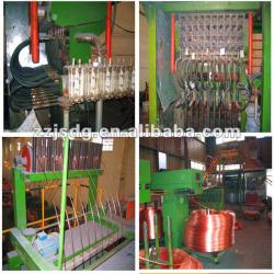 Upflow Copper rod wire cable continuous casting machine