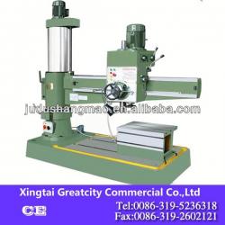 Upright drilling machine