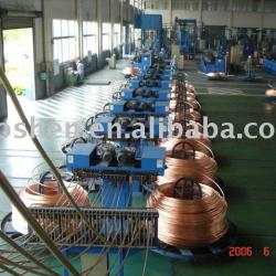 Upward Continuous Casting Machine For Copper Rod Production