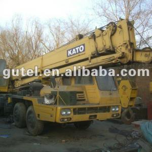 Used 25ton KATO crane 4 wheels in front mobile crane original kato crane NK250H