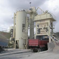 Used asphalt mixing plant