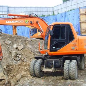 used excavator