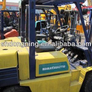 used folklift komatsu 5 ton, Komatsu FD50 forklift in Shanghai China