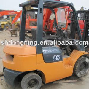 used folklift Toyota 2.5 ton, Japanese Origin forklifts 2.5 ton