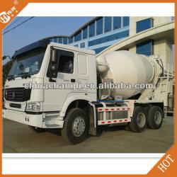 Used for concrete batching plant HOWO 6*4 concrete mixer truck manufacturers,concrete truck mixer pump