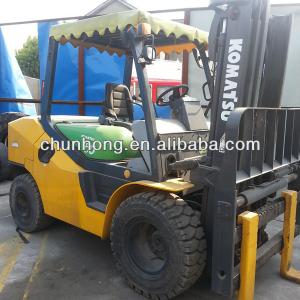 used forklift komatsu 5t FD50, 5m lifting height komatsu forklift, original from japan