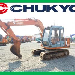 Used Hitachi Excavator EX 60 - 3 <SOLD OUT> / Cabin , Nissan Diesel Engine