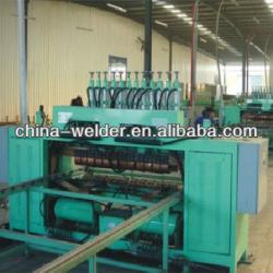 Used Juntengfa Gate style conveyor belt mesh welding machine