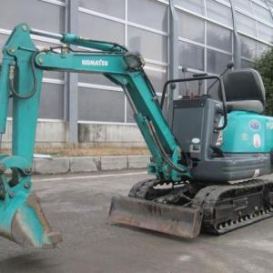 Used Mini Backhoe Komatsu PC02 - 1A <SOLD OUT>