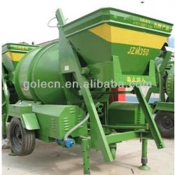 Used portable concrete mixer for sale,JZC350 concrete mixer price