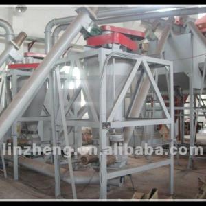 used tire recycling machine airflow classifier in the rubber powder production line