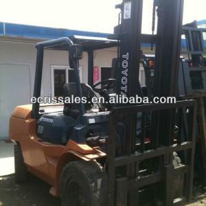 Used Toyota forklift 5 ton, 7FD-50, original from Japan