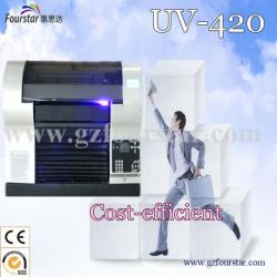 UV-420 3d UV metal printer/iphone case printer UV/uv flatbed printer