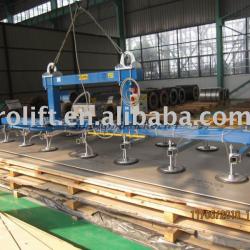 Vacuum lifters for metal sheet