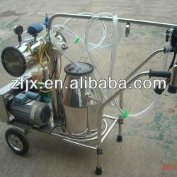 Vacuum moving single bottle cow milking machine (0086-18739193590)