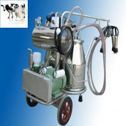 vacuum moving single bottle milking machine(0086-13782789572)