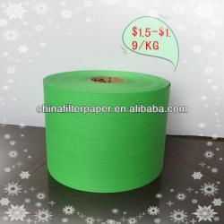 Various of colors auto filter paper Made in China(WUHUAN)