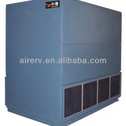 Vertical heat exchanger air ventilator