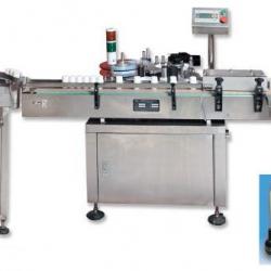 Vertical non-adhesive automatic labeling machine