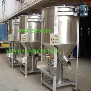 Vertical plasic mixer