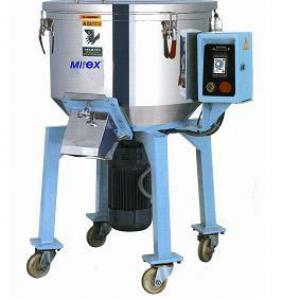 Vertical plastic granules mixer