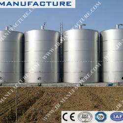 vertical stainless steel storage tank