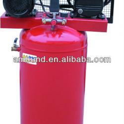 Vertical tank portable air compressor