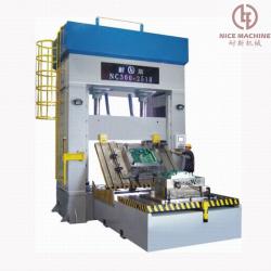 Vertical type die spotting machine