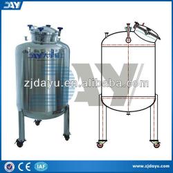 Vertical type stainless steel hot water/milk/chemical storage tanks price