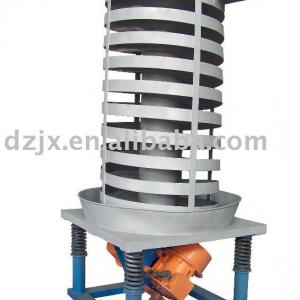 vertical vibrating conveyor for chemical processing