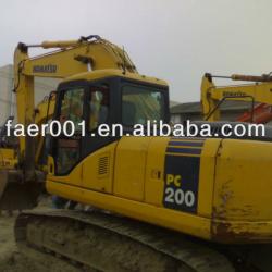 very good condition Used Komatsu Excavator PC200-7