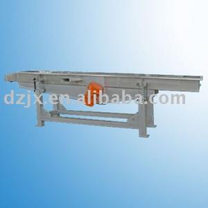 vibrating conveyor for plastic, rubber, chemical processing