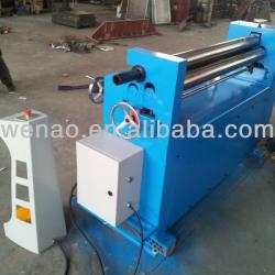 W11 series mechanical, 3-roller manual sheet metal rolling machine&machinery sheet bending machine