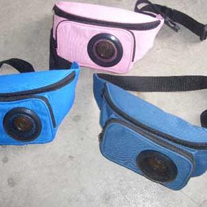 Waist bag speaker