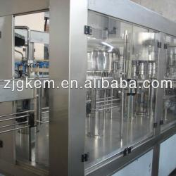 washer filler and seamer 3-in-1 Machine for water,juice.milk plastic bottle filling line