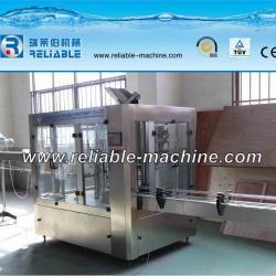 (washer+filler+capper) 3 in 1 automatic mineral water drinking line PLC control CGF series