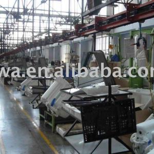 Washing machine assembly line