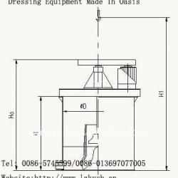 Washing Trommel/ Leaching Tank/Stirrer/Impeller Leaching Agitation Tank/