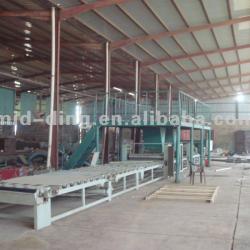 waste crop fireproof magnesium board making machine