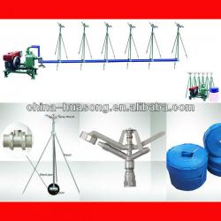 Water/Energy saving sprinkler irrigation system